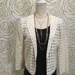 NWOT Anthropologie elevenses floral blazer